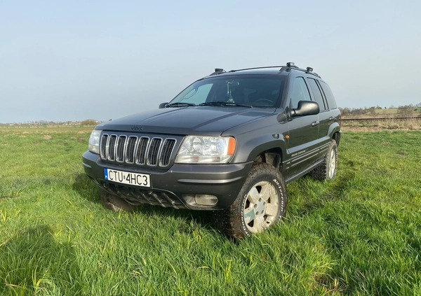 Jeep Grand Cherokee cena 25900 przebieg: 317000, rok produkcji 2003 z Tuchola małe 301